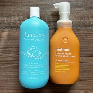 Function of Beauty and Method Body Wash Bundle